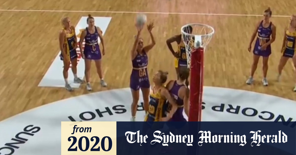 Video Firebirds debutant nails first Super Netball 'Super Shot'